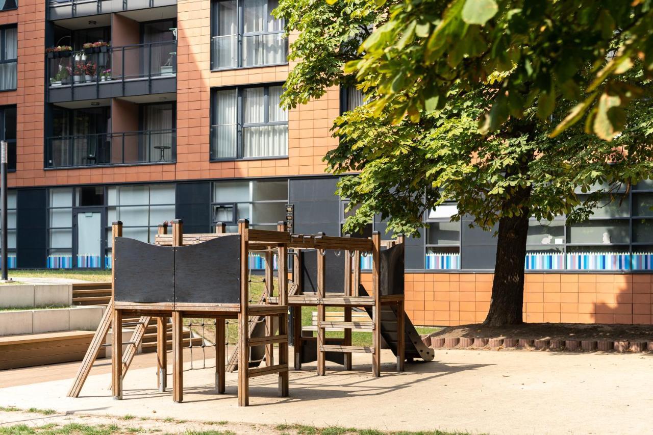 Scala 60D City Center Apartments With Parking By Lion Apartments Gdańsk Exteriör bild