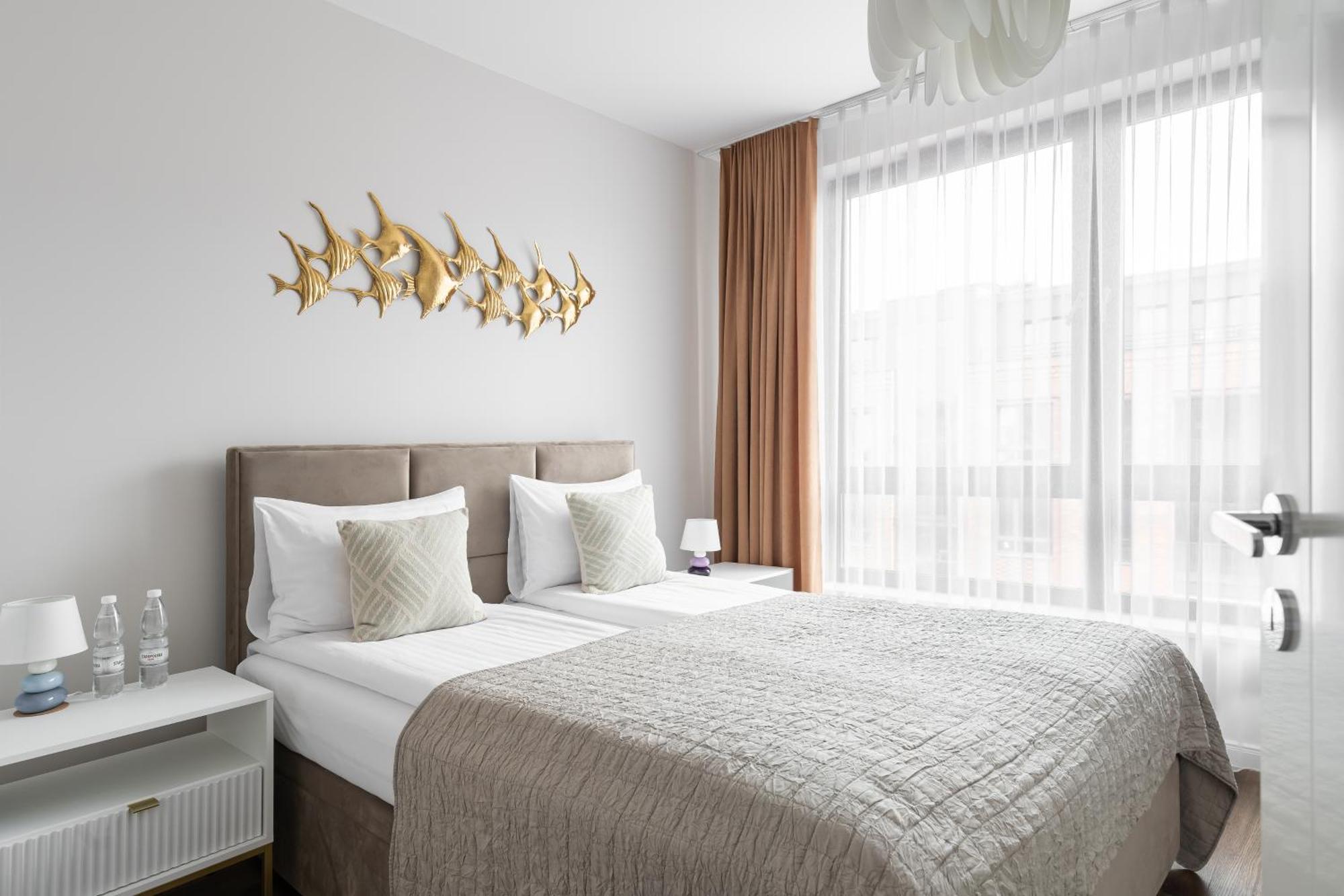 Scala 60D City Center Apartments With Parking By Lion Apartments Gdańsk Exteriör bild