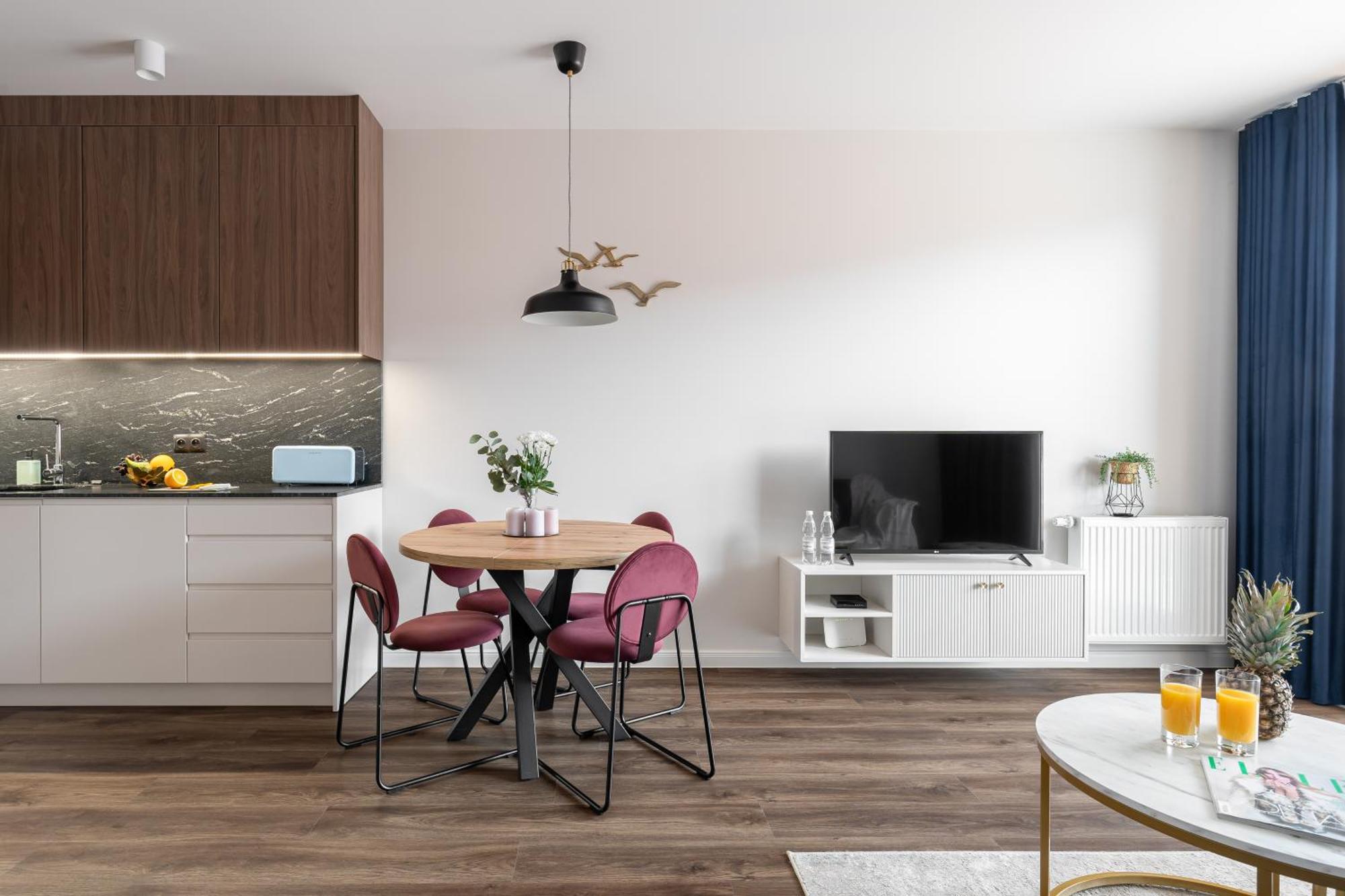 Scala 60D City Center Apartments With Parking By Lion Apartments Gdańsk Exteriör bild