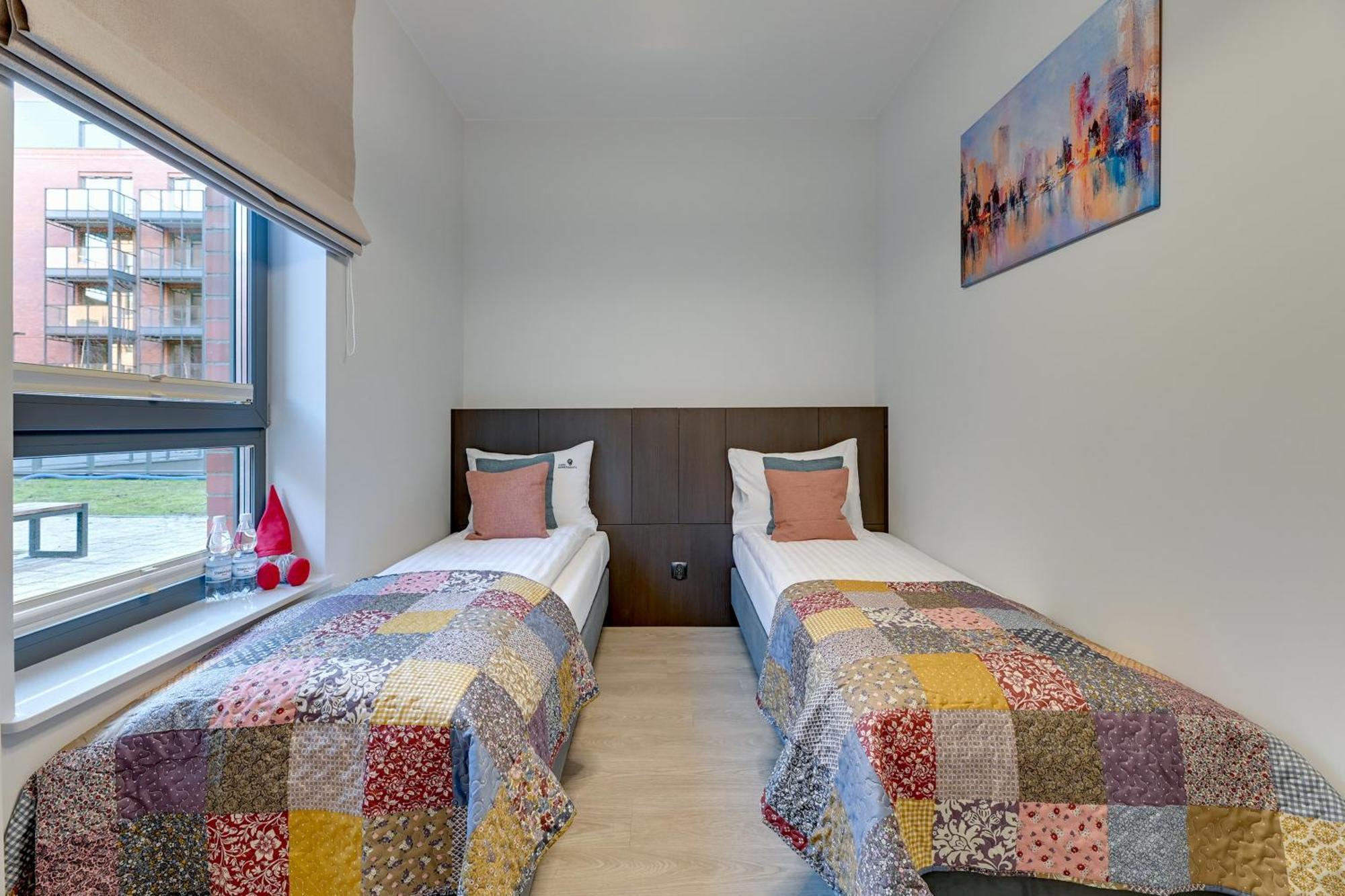 Scala 60D City Center Apartments With Parking By Lion Apartments Gdańsk Exteriör bild