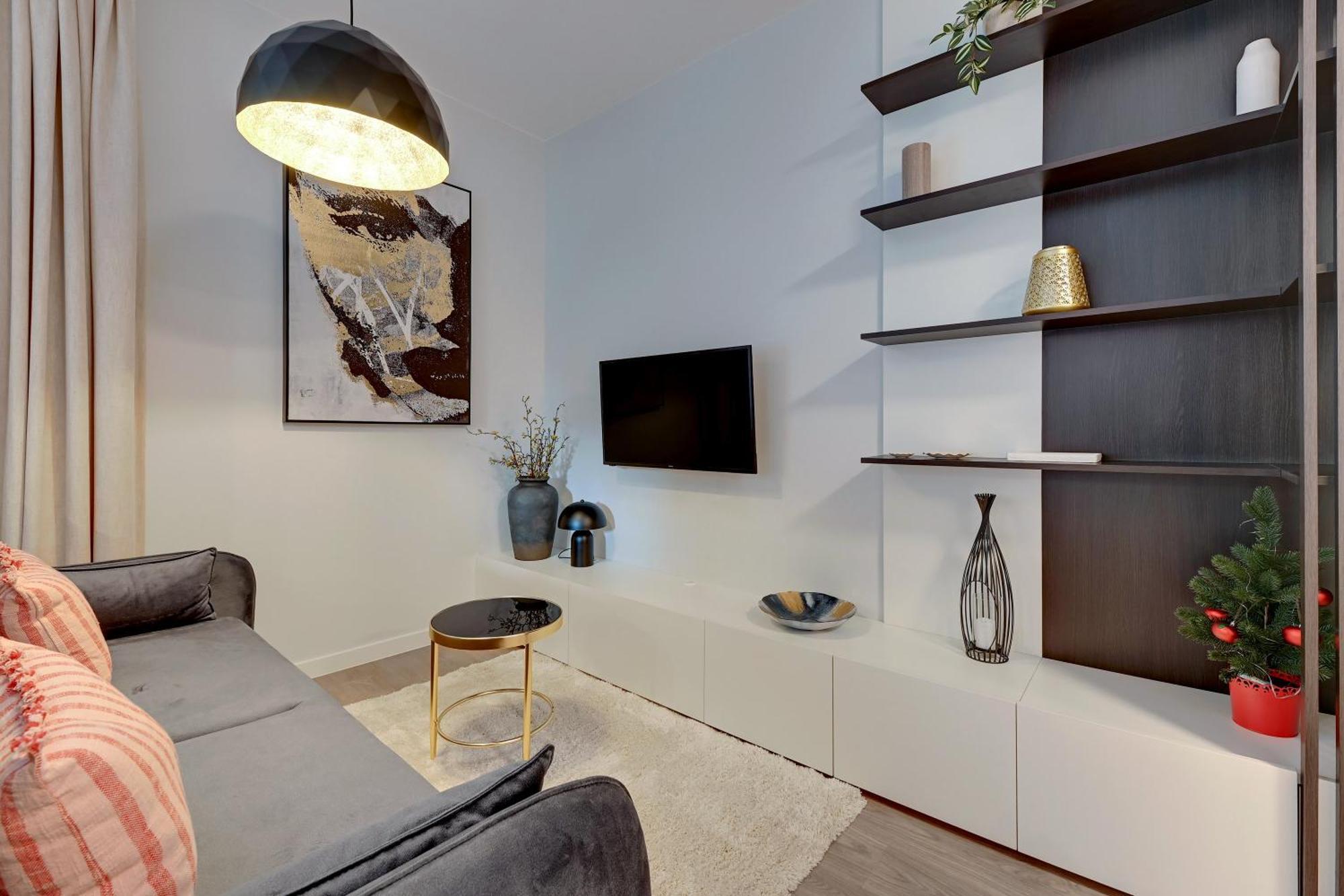 Scala 60D City Center Apartments With Parking By Lion Apartments Gdańsk Exteriör bild
