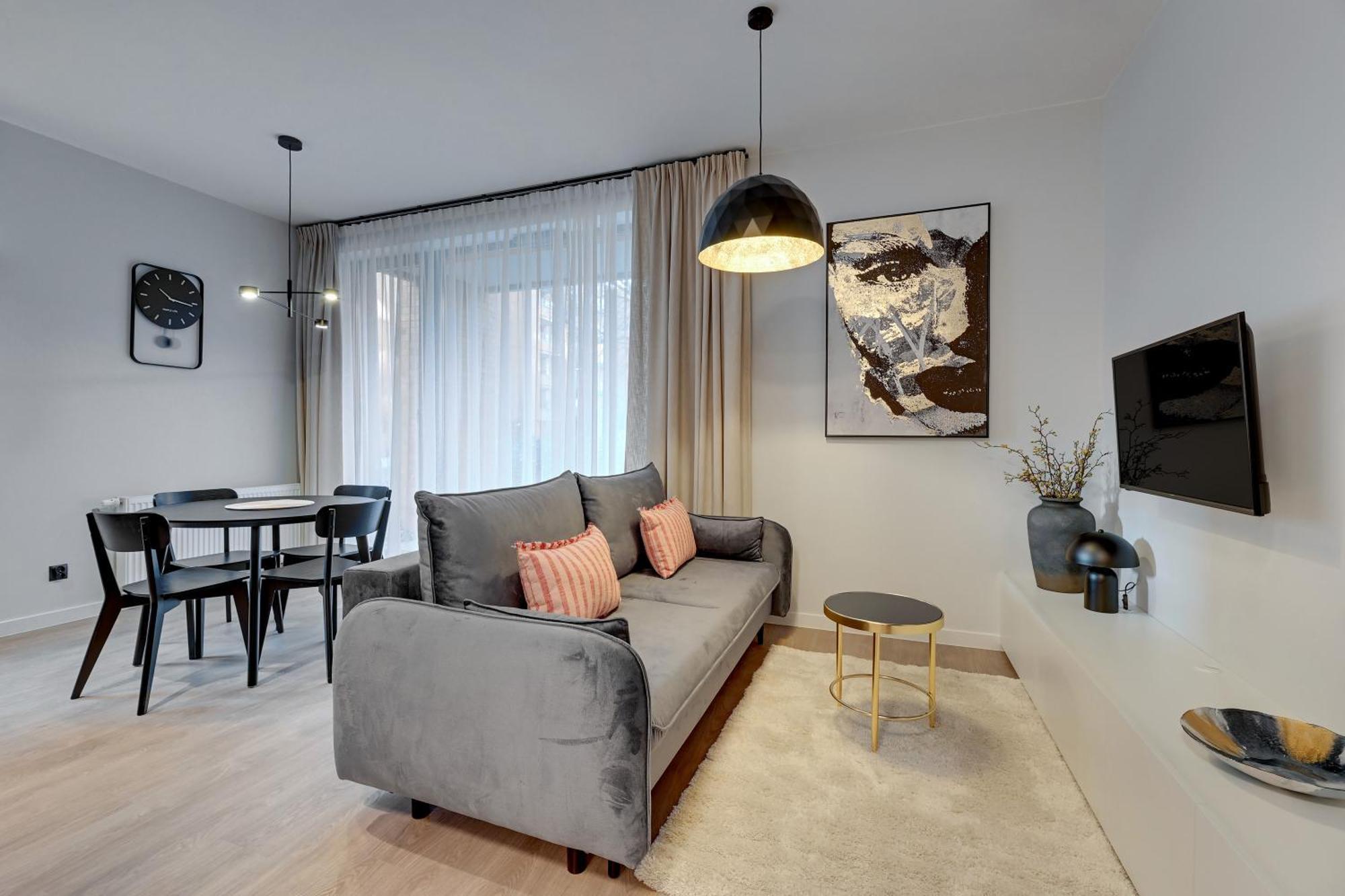 Scala 60D City Center Apartments With Parking By Lion Apartments Gdańsk Exteriör bild