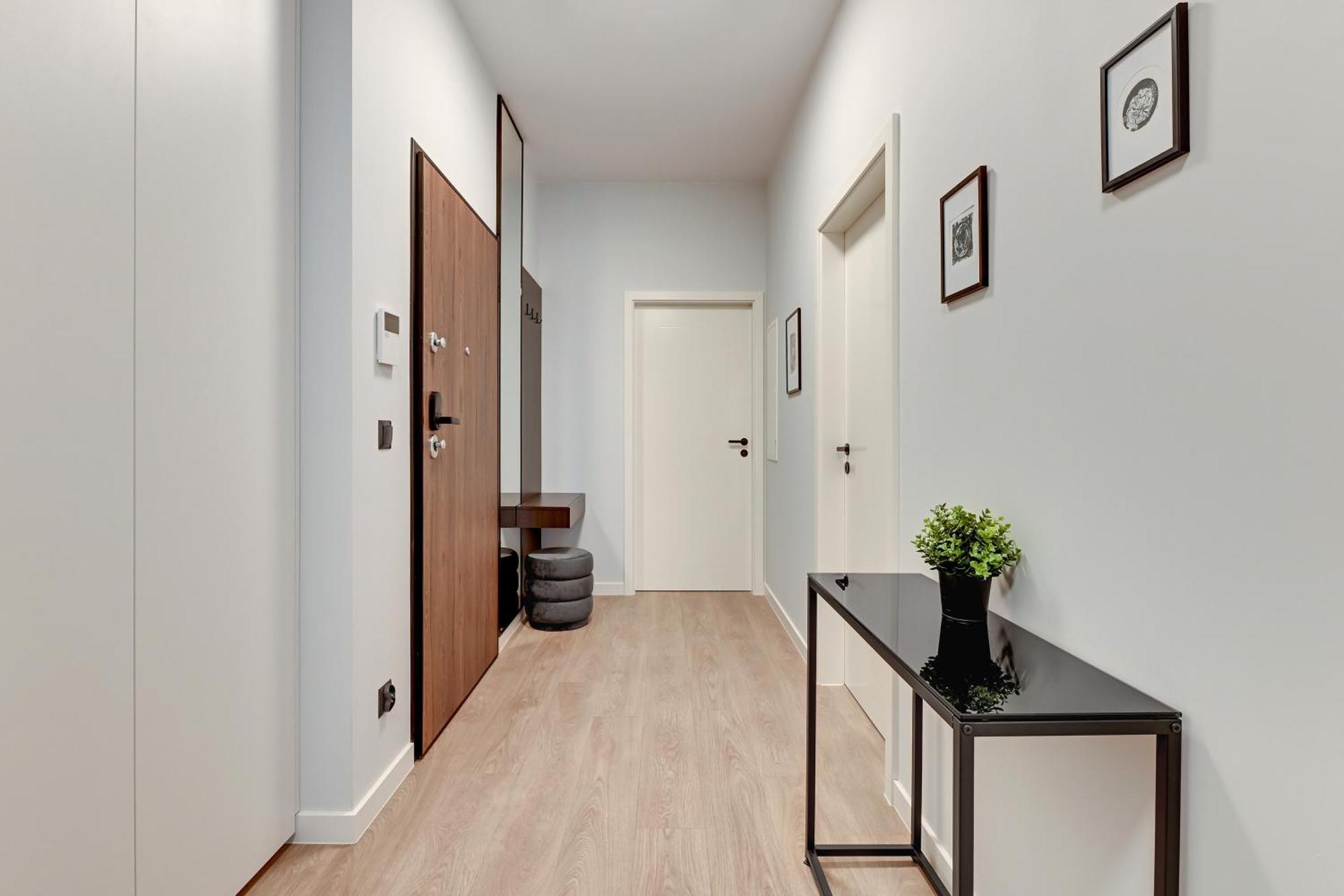 Scala 60D City Center Apartments With Parking By Lion Apartments Gdańsk Exteriör bild