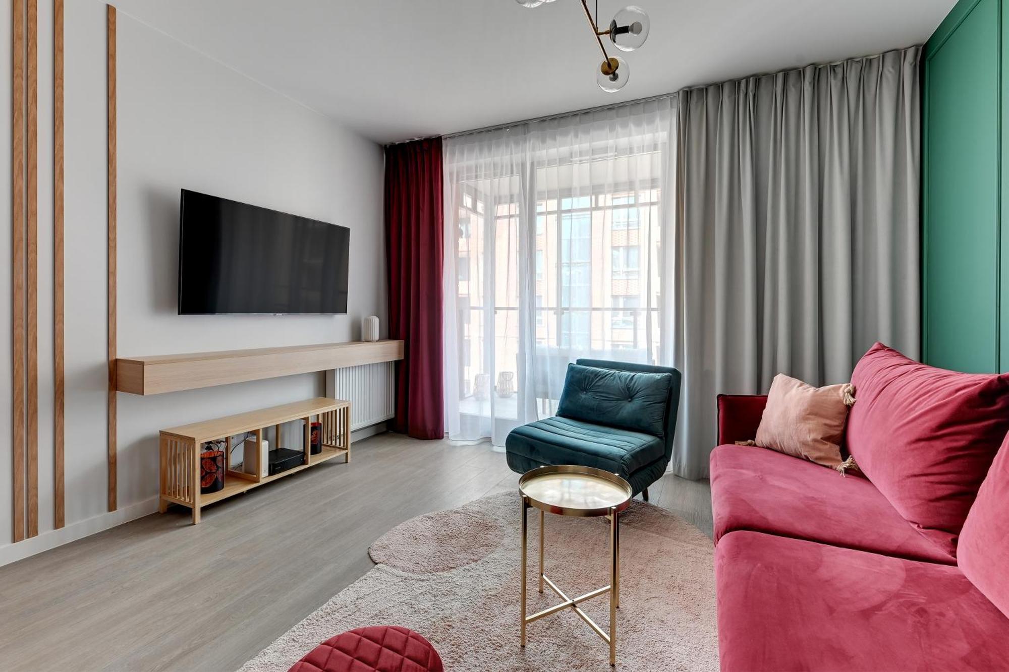 Scala 60D City Center Apartments With Parking By Lion Apartments Gdańsk Exteriör bild