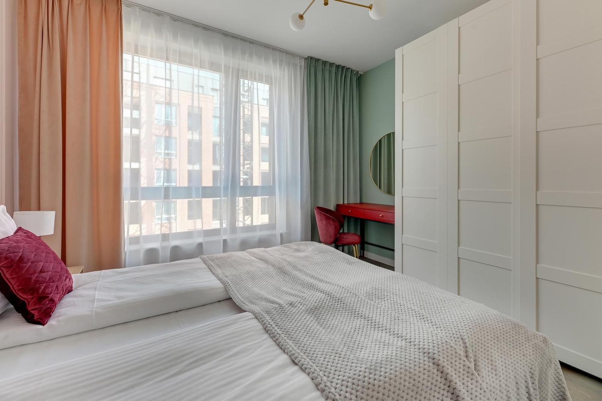 Scala 60D City Center Apartments With Parking By Lion Apartments Gdańsk Exteriör bild